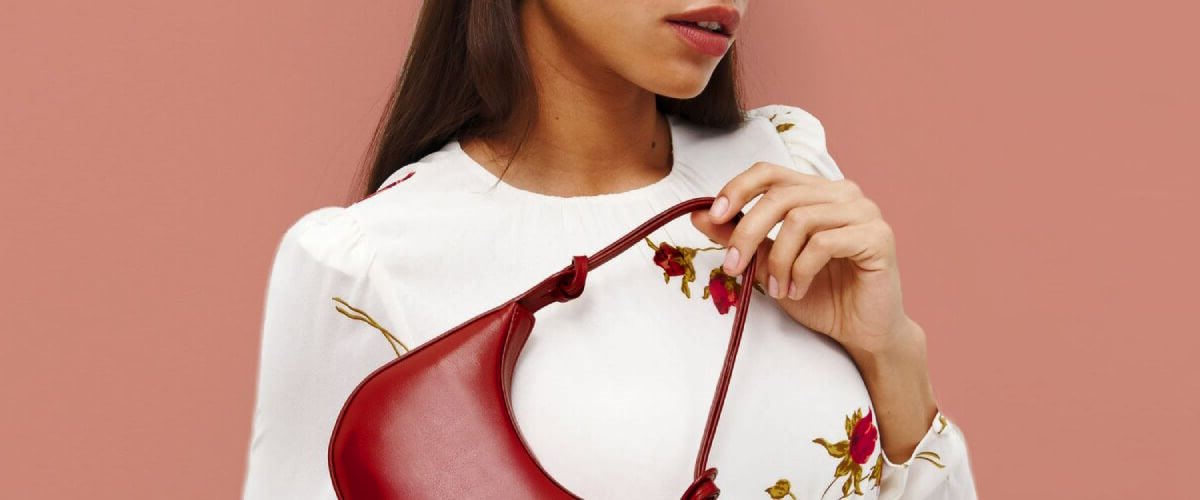 brightly colored handbags